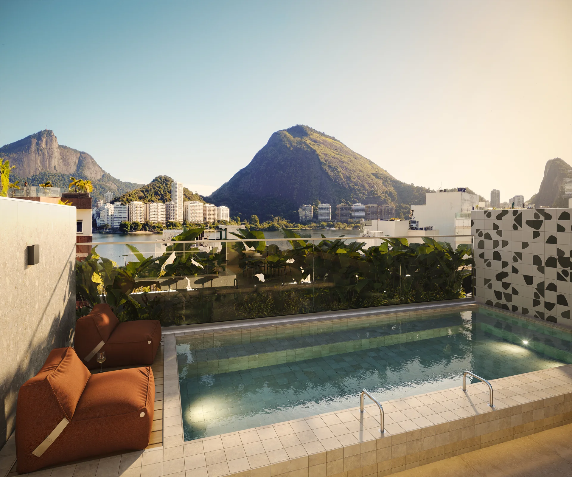 Rooftop panorâmico